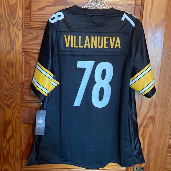NFL Proline brand Villanueva 78 Steelers jersey. Size XL - Picture 3 of 6
